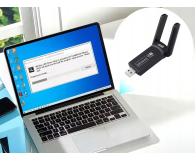 Zenwire Karta Sieciowa Adapter USB 3.0 WiFi 5Ghz 1300Mb - 1604739 - zdjęcie 5